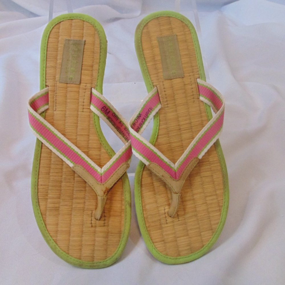 Sperry Top sider thong sandal size 6